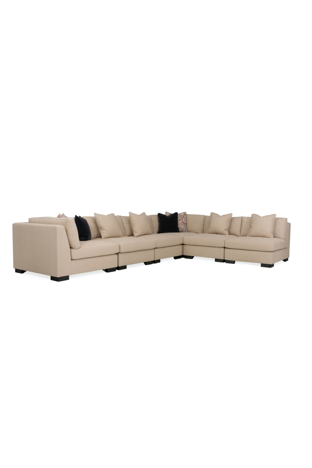 Beige Sectional Sofa | Caracole Building Blocks | Oroa.com