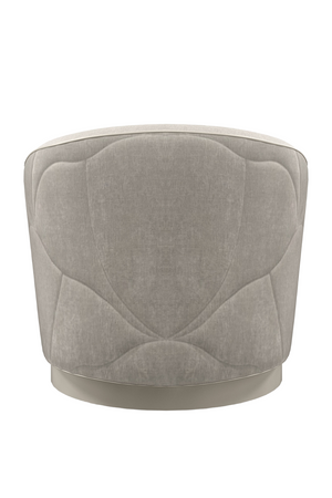 Gray Quilted Swivel Chair | Caracole Fanciful | Oroa.com