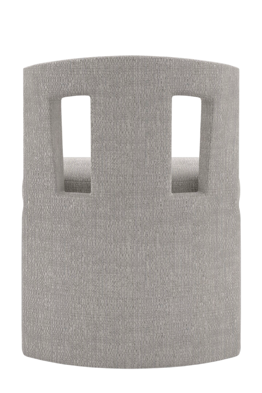 Gray Chenille Accent Chair | Caracole Tailored To AT | Oroa.com