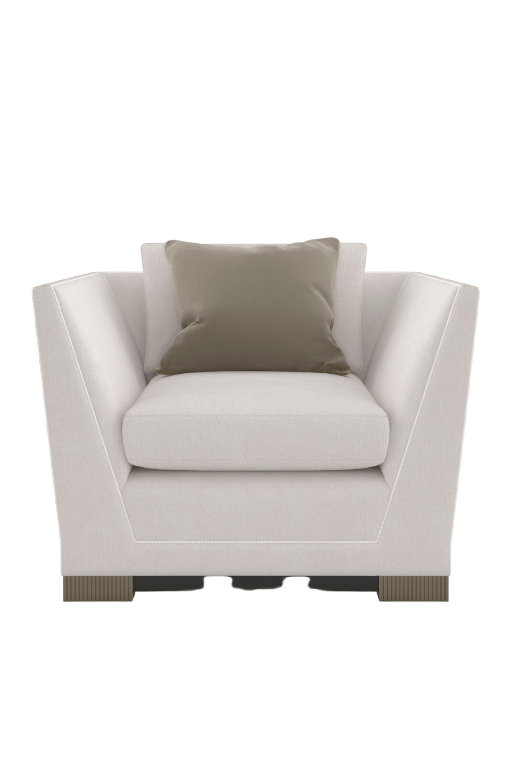 Modern Barrel Accent Chair | Caracole Deep Retreat | Oroa.com