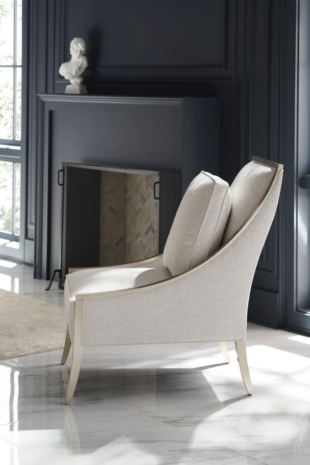 Cream Accent Chair | Caracole A Fine Line | Oroa.com