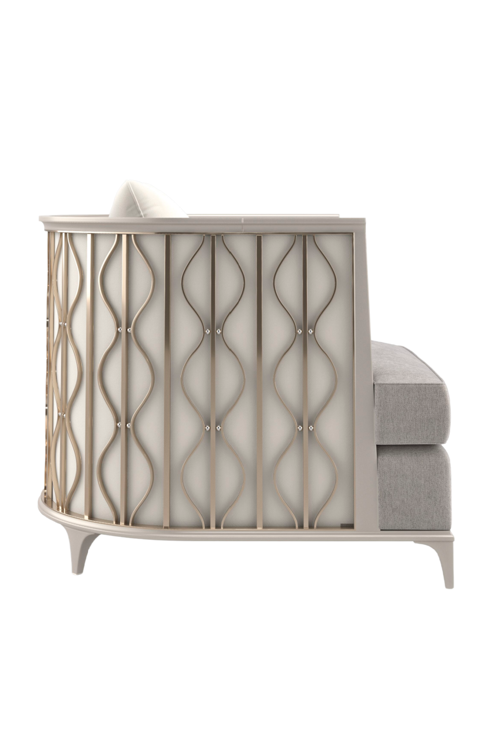   Gray Statement Lounge Chair | Oroa.com