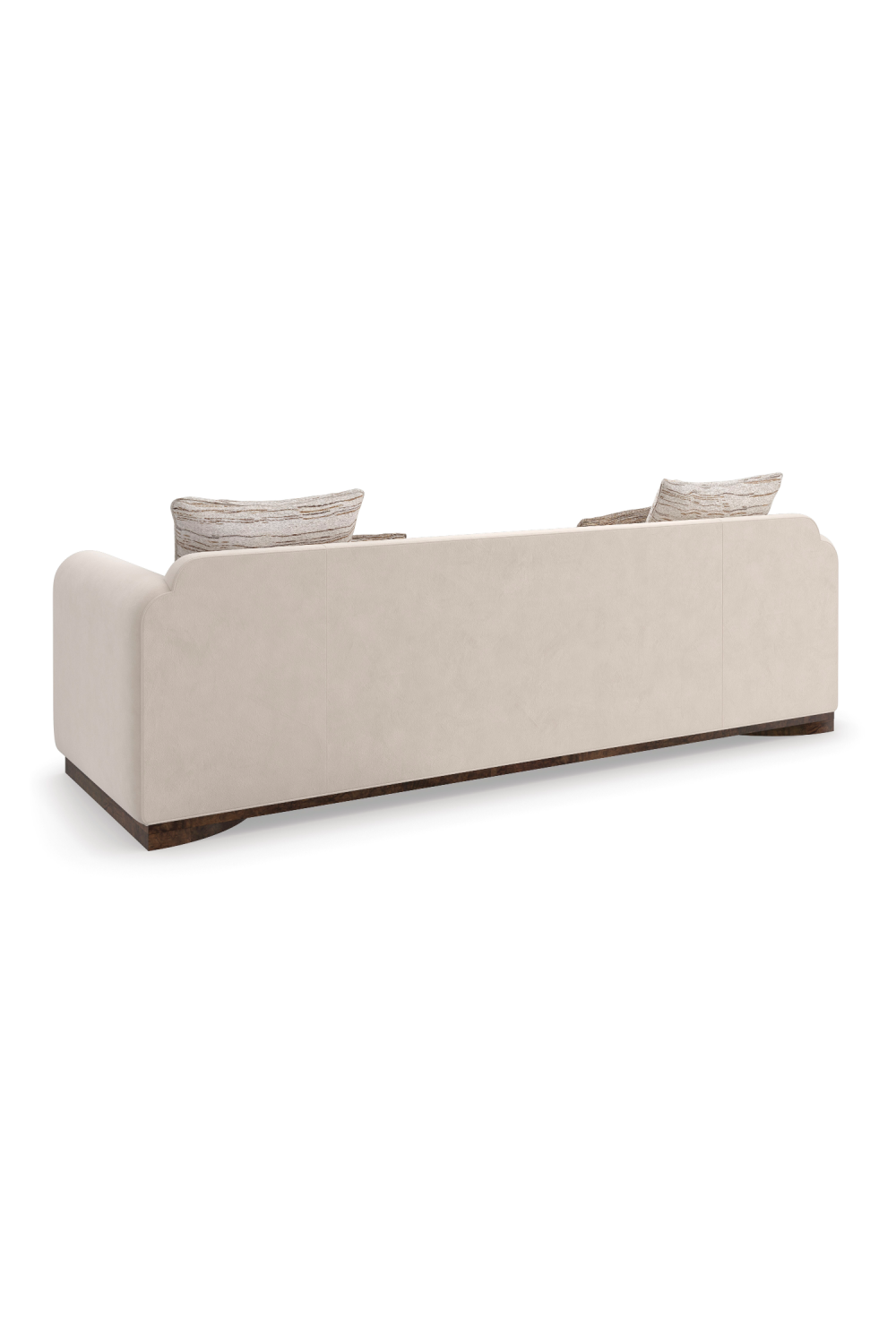 Cream Velvet Sofa | Caracole Dimitri | Oroa.com