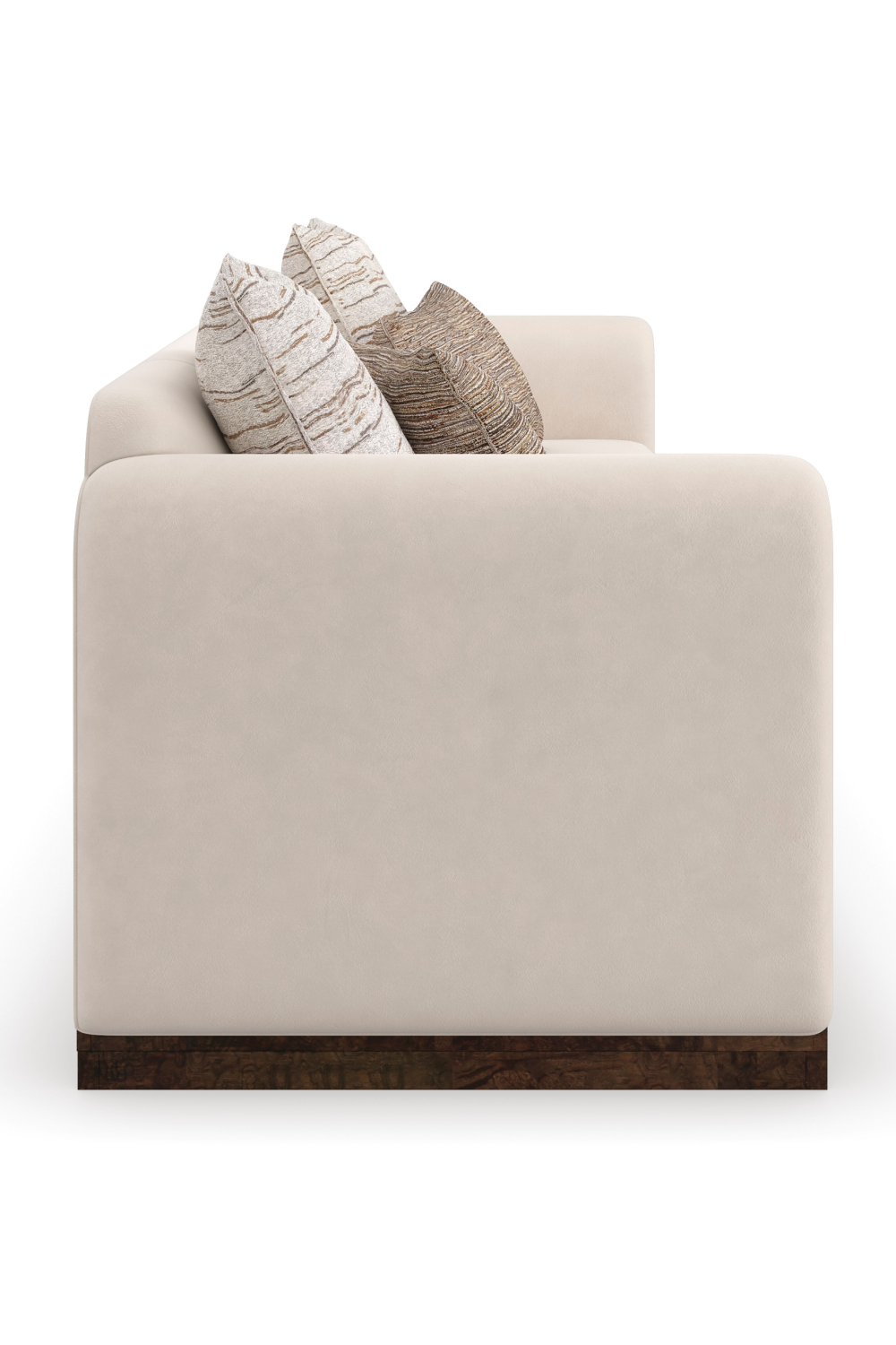 Cream Velvet Sofa | Caracole Dimitri | Oroa.com