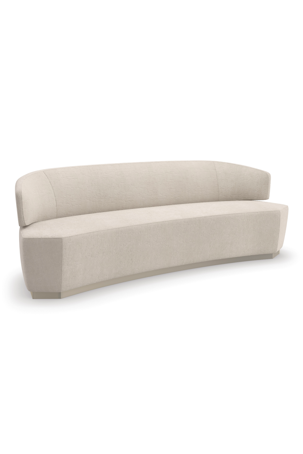 Curved Velvet Sofa | Caracole Olympia | Oroa.com