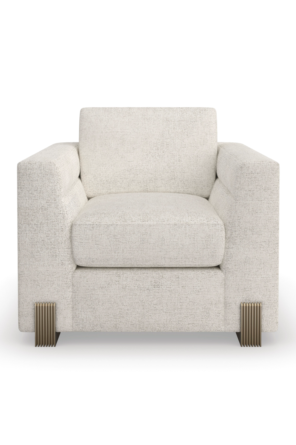 Woven Fabric Lounge Chair | Caracole Counter Balance | Oroa.com