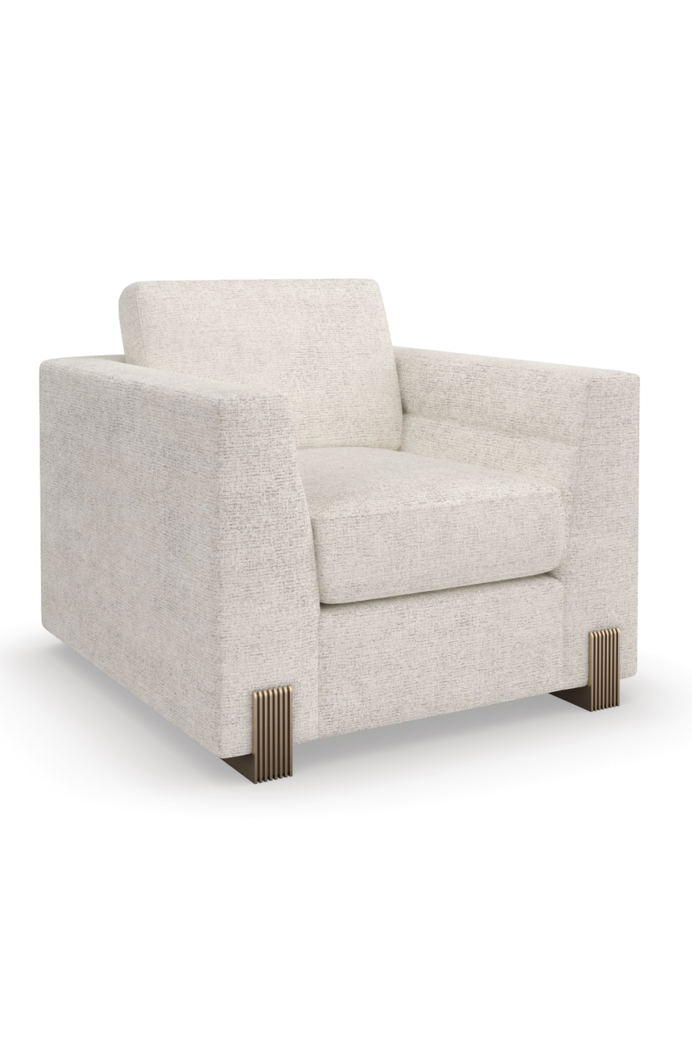 Woven Fabric Lounge Chair | Caracole Counter Balance | Oroa.com