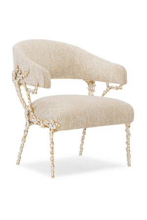 Embellished Modern Armchair | Caracole Glimmer of Home | Oroa.com
