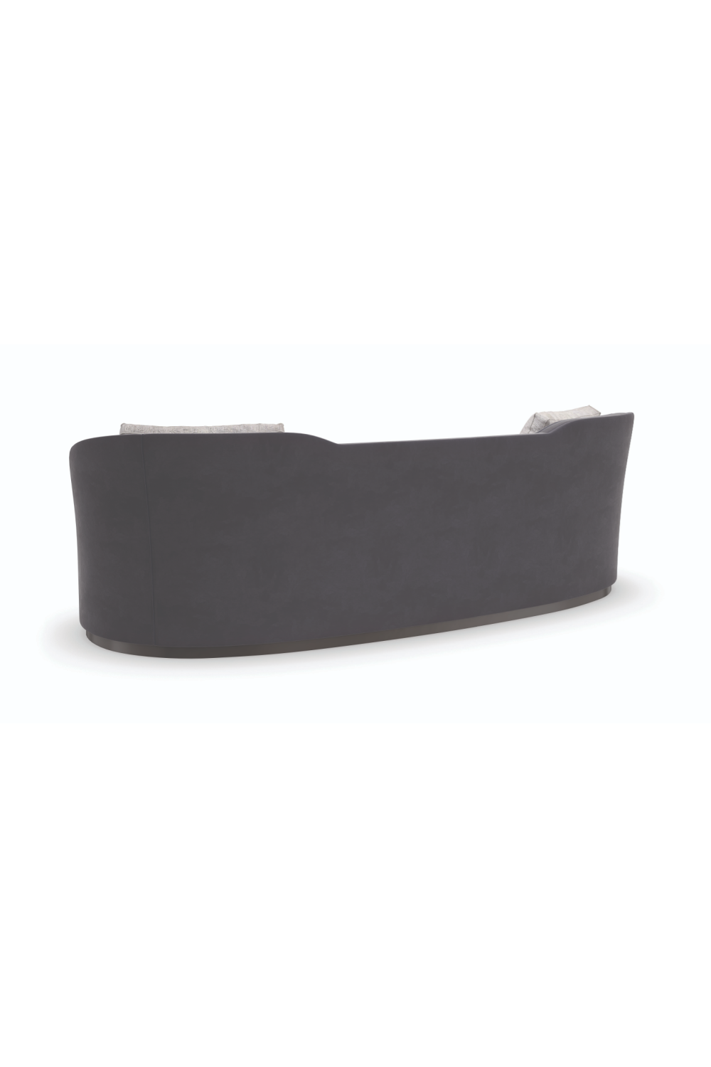 Black Organic-Shaped Sofa | Caracole Eclipse | Oroa.com