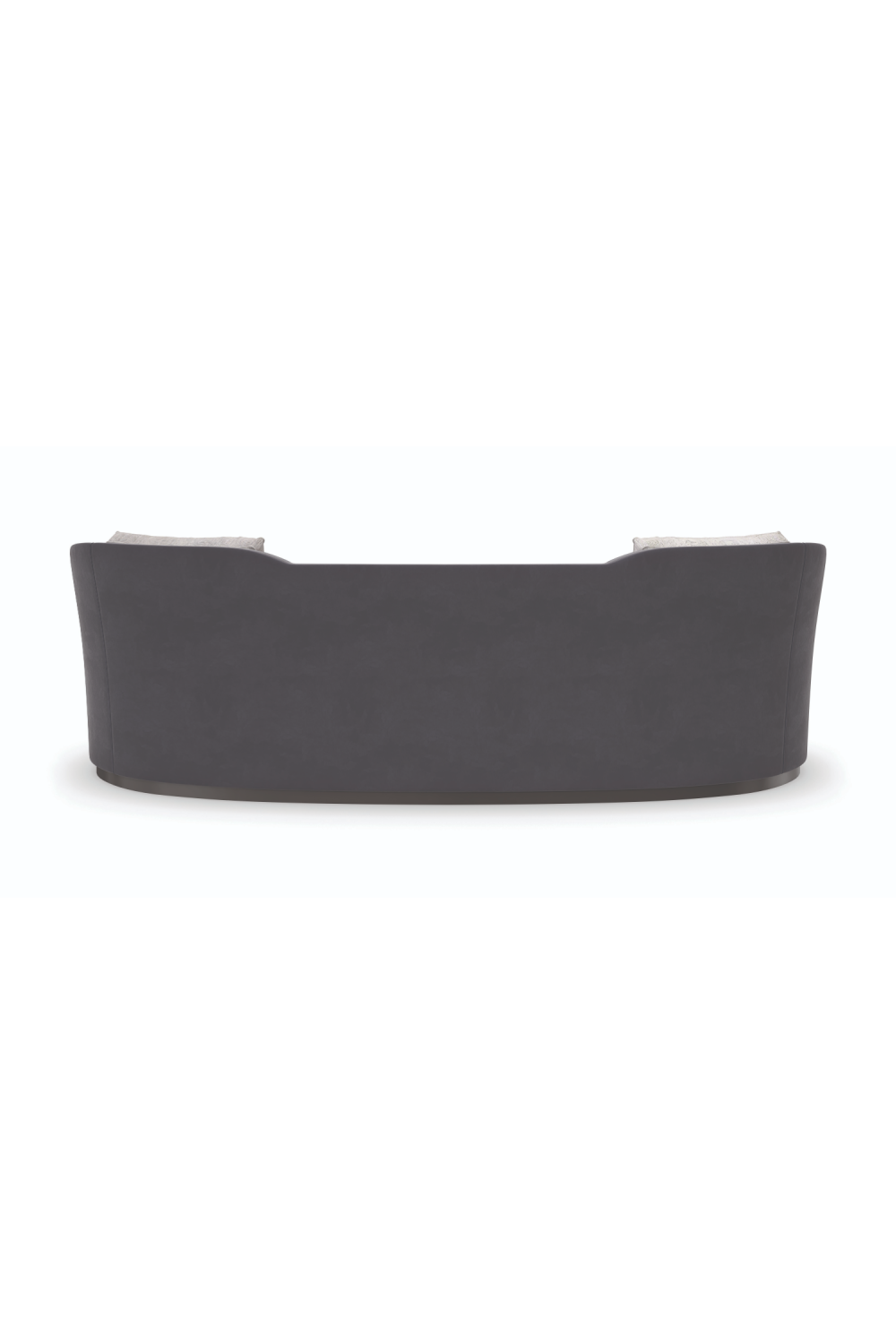 Black Organic-Shaped Sofa | Caracole Eclipse | Oroa.com