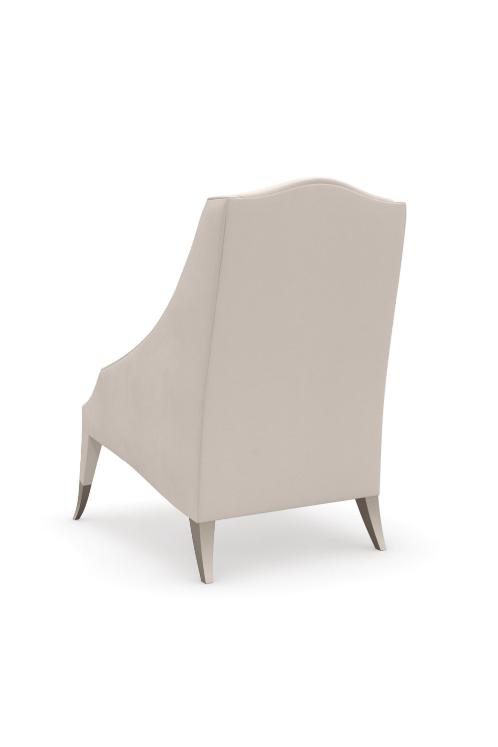 Cream Velvet Accent Chair | Caracole Let It Steep | Oroa.com