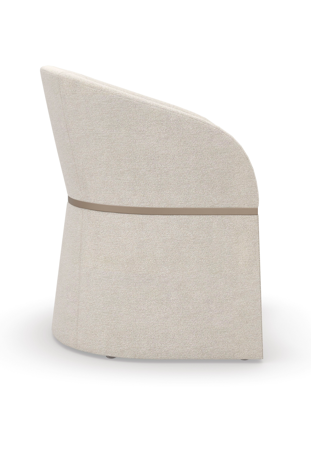 Ivory Fabric Accent Chair | Caracole Dune | Oroa.com