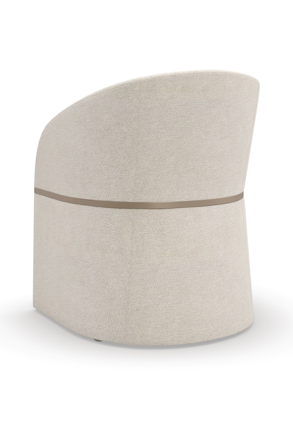 Ivory Fabric Accent Chair | Caracole Dune | Oroa.com