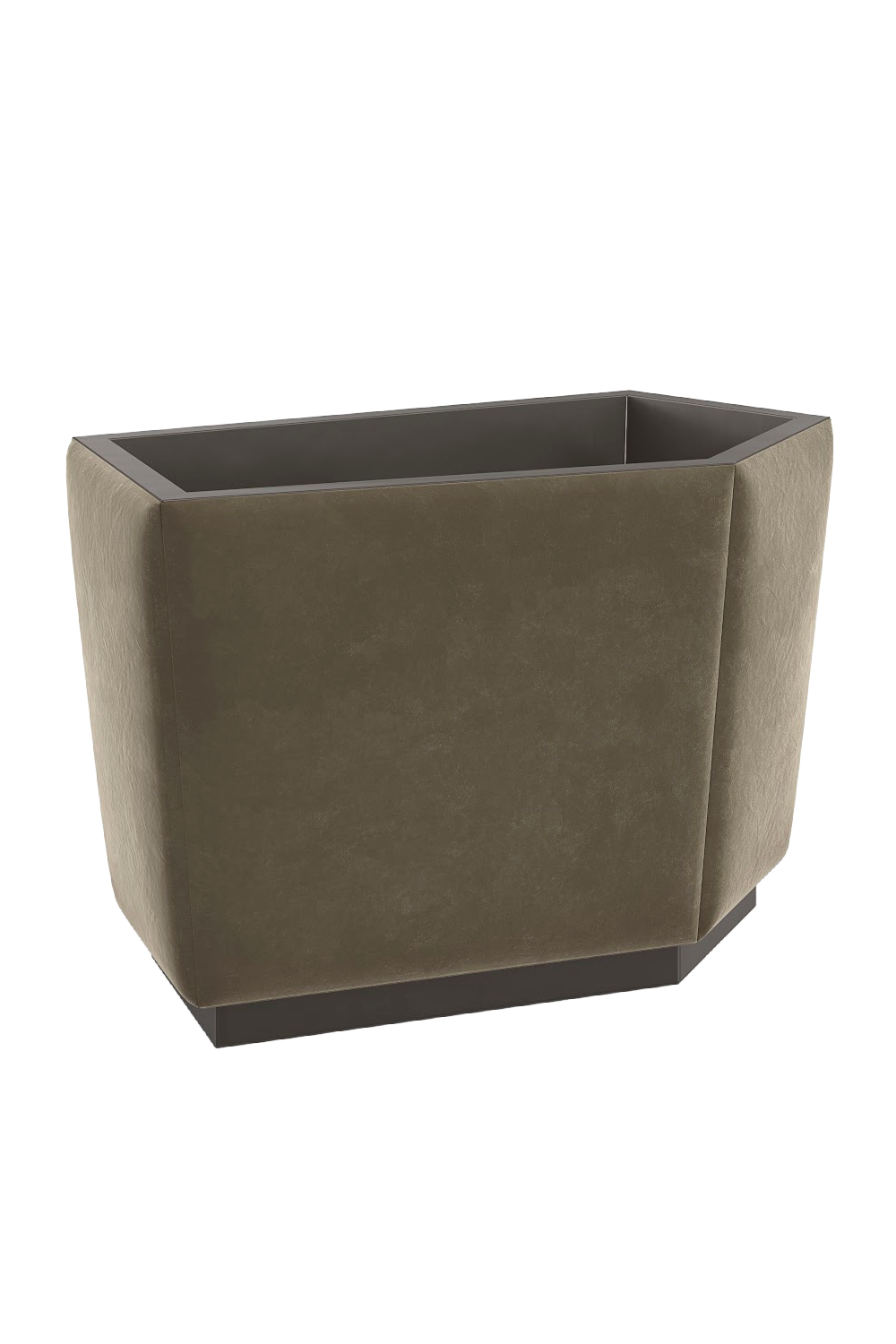 Mohair Storage Ottoman | Caracole Pollux | Oroa.com