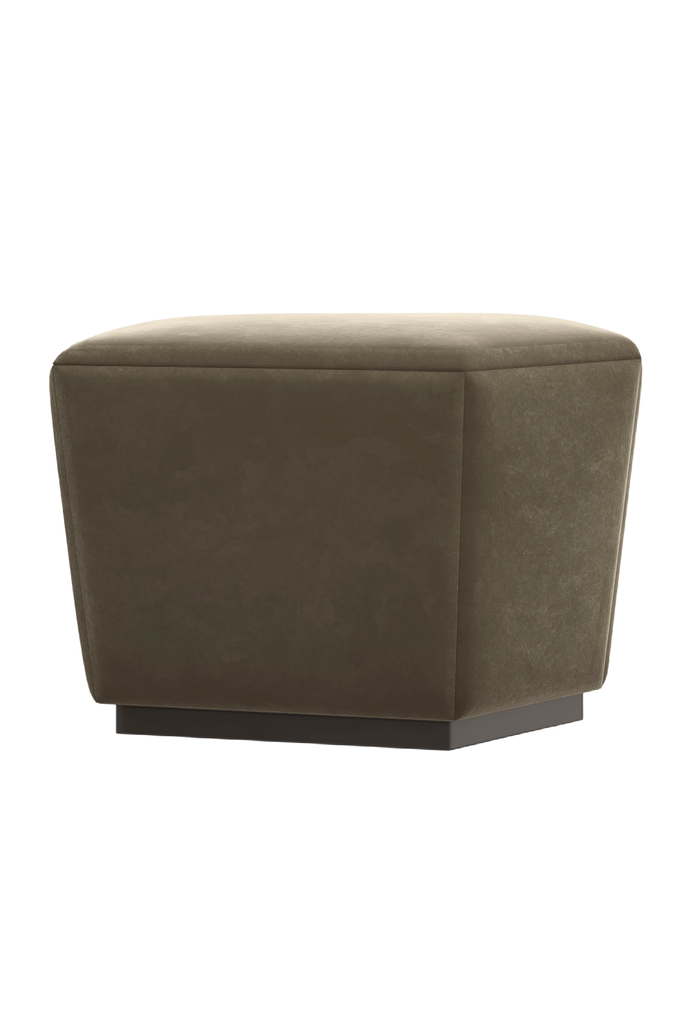 Mohair Storage Ottoman | Caracole Pollux | Oroa.com