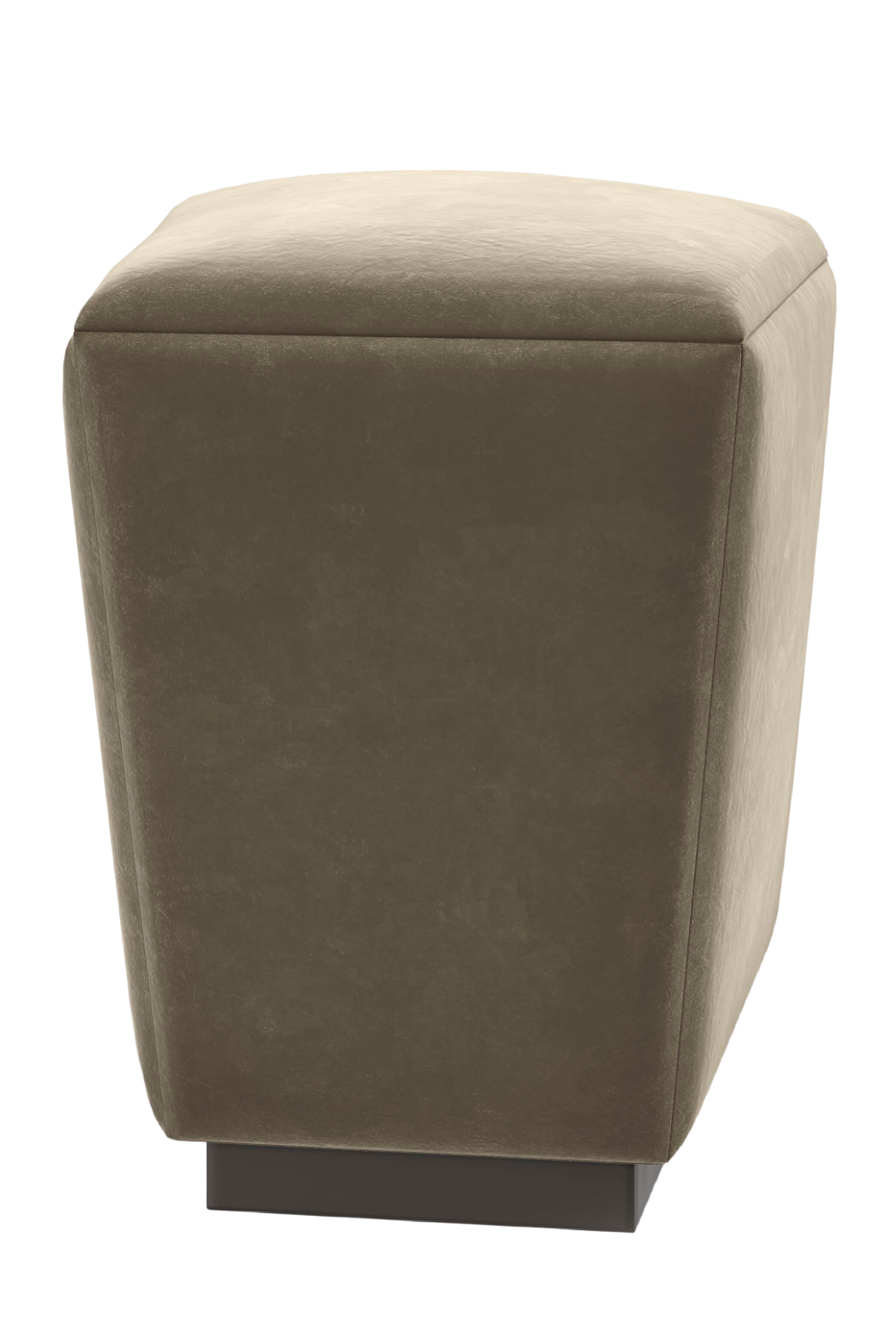 Mohair Storage Ottoman | Caracole Pollux | Oroa.com