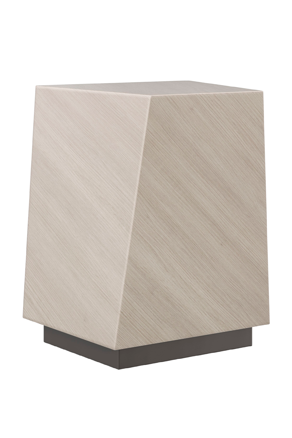 Faceted Modern Ottoman | Caracole Gemini | Oroa.com