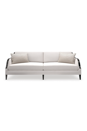 Cream Basketweave Sofa | Caracole Pitch Perfect | Oroa.com
