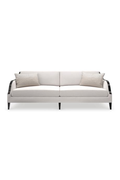 Cream Basketweave Sofa | Caracole Pitch Perfect | Oroa.com