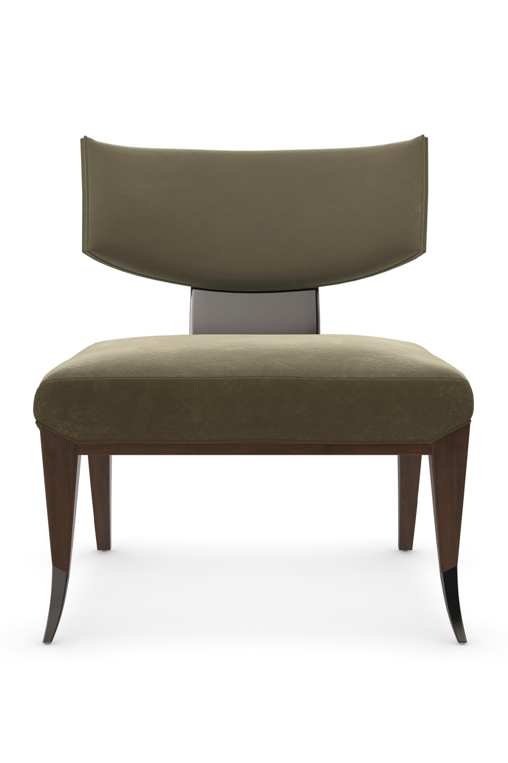 Velvet Arched Accent Chair | Caracole Mykonos | Oroa.com