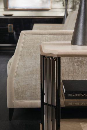 Cream Chenille Sofa | Caracole Limitless | Oroatrade.com