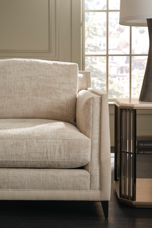 Cream Chenille Sofa | Caracole Limitless | Oroatrade.com