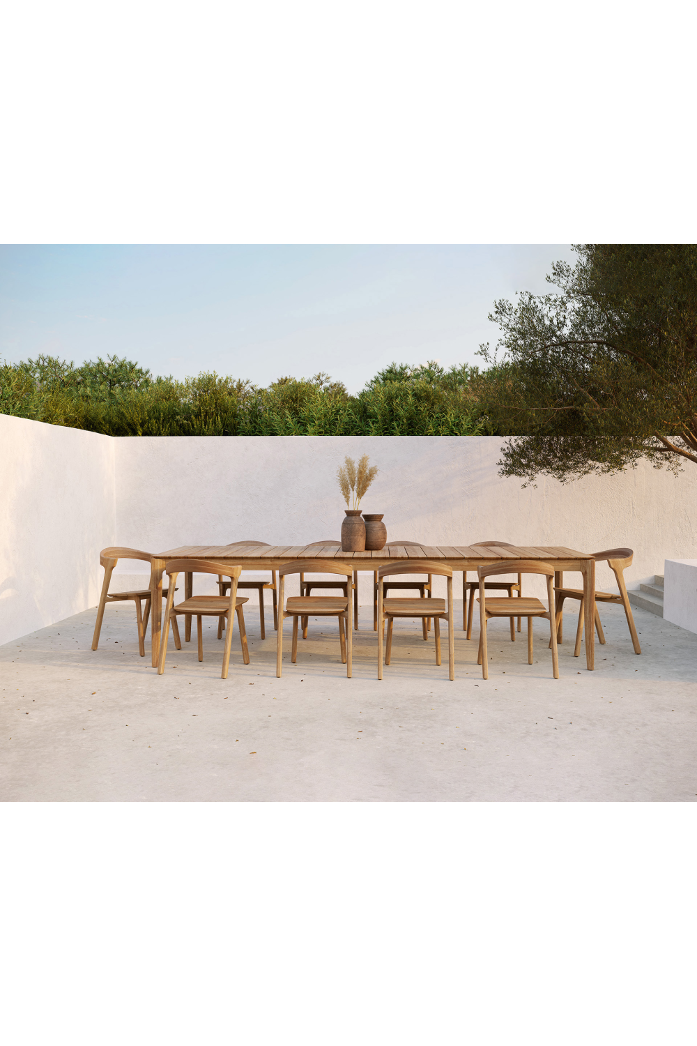 Teak Outdoor Dining Chair| Ethnicraft Bok | Oroa.com