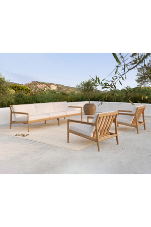Teak 3+ Seater Outdoor Sofa | Ethnicraft Jack