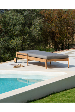 Adjustable Outdoor Lounger Cushion | Ethnicraft Jack | Oroa.com