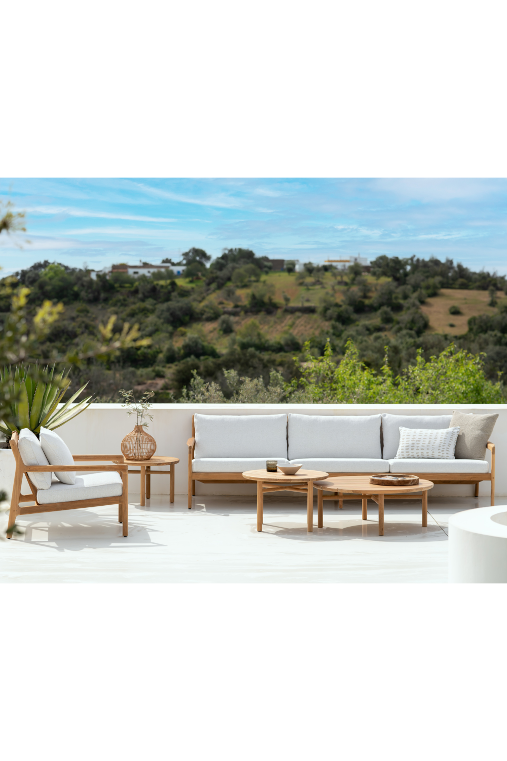 Teak Outdoor 3-Seater Sofa | Ethnicraft Jack