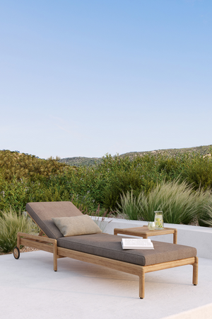 Adjustable Outdoor Lounger Cushion | Ethnicraft Jack | Oroa.com