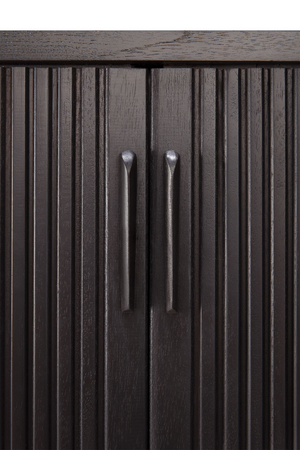   Black Teak TV Cupboard | Oroa.com
