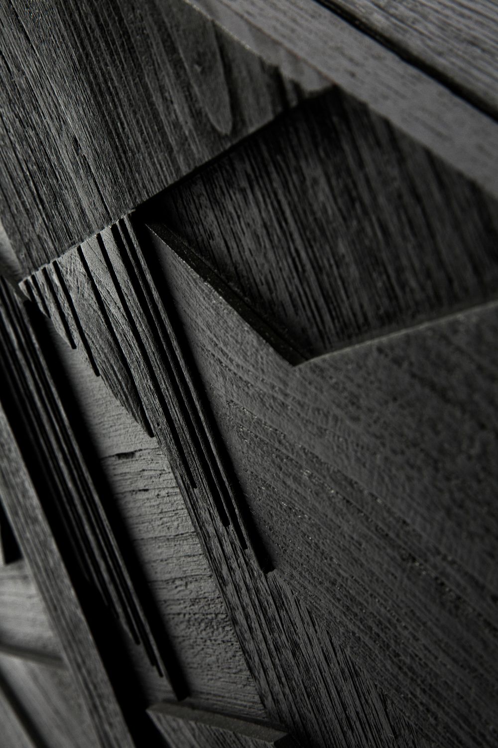 Black Teak Sideboard | Ethnicraft Graphic | OROA