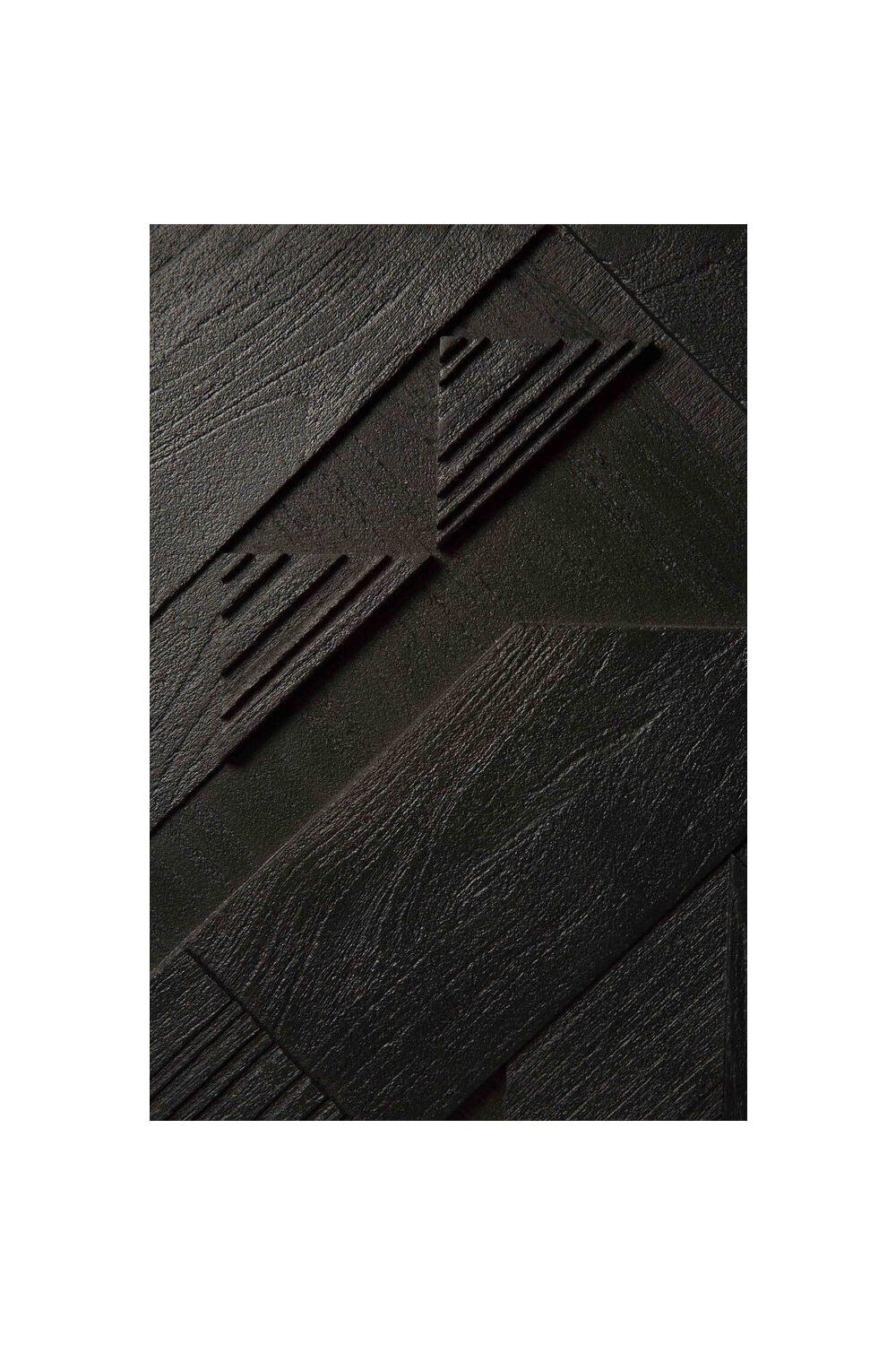 Black Teak Media Unit | Ethnicraft Graphic | OROA.COM