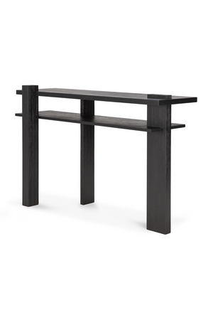 Black Teak Modern Console | Ethnicraft Abstract | Oroa.com