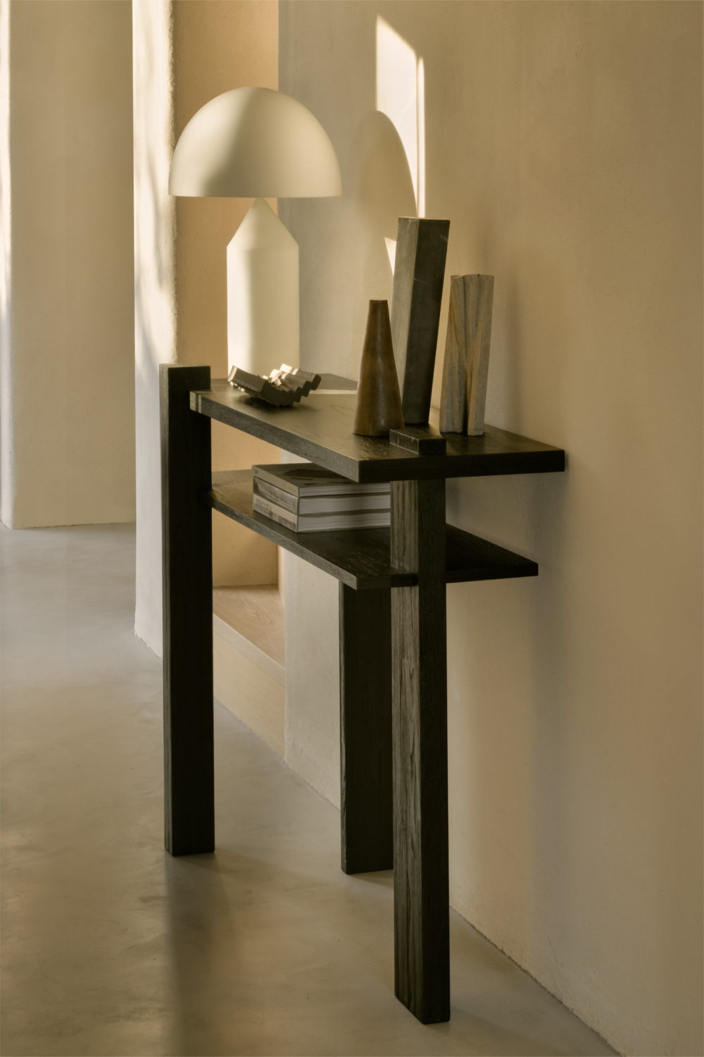 Black Teak Modern Console | Ethnicraft Abstract | Oroa.com