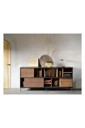 Natural Teak Sideboard | Ethnicraft Oscar | Oroa.com