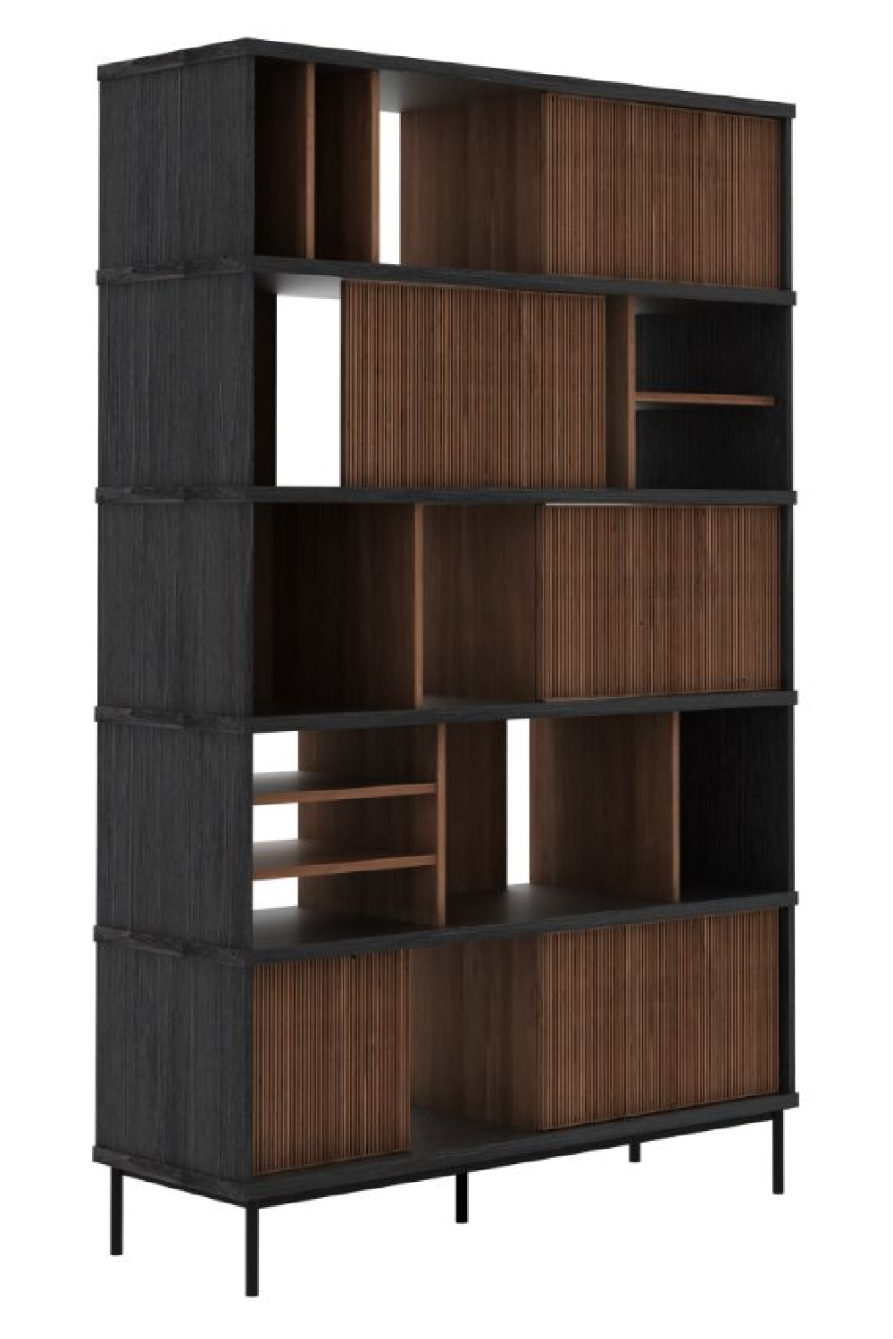 Natural Teak Book Rack | Ethnicraft Oscar | Oroa.com