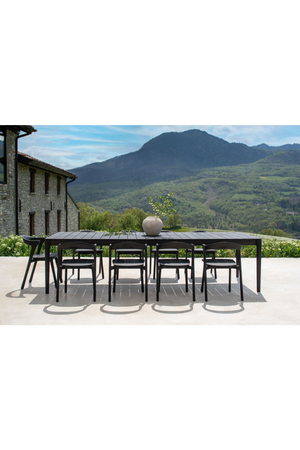 Black Teak Outdoor Dining Chair | Ethnicraft Bok | Oroa.com