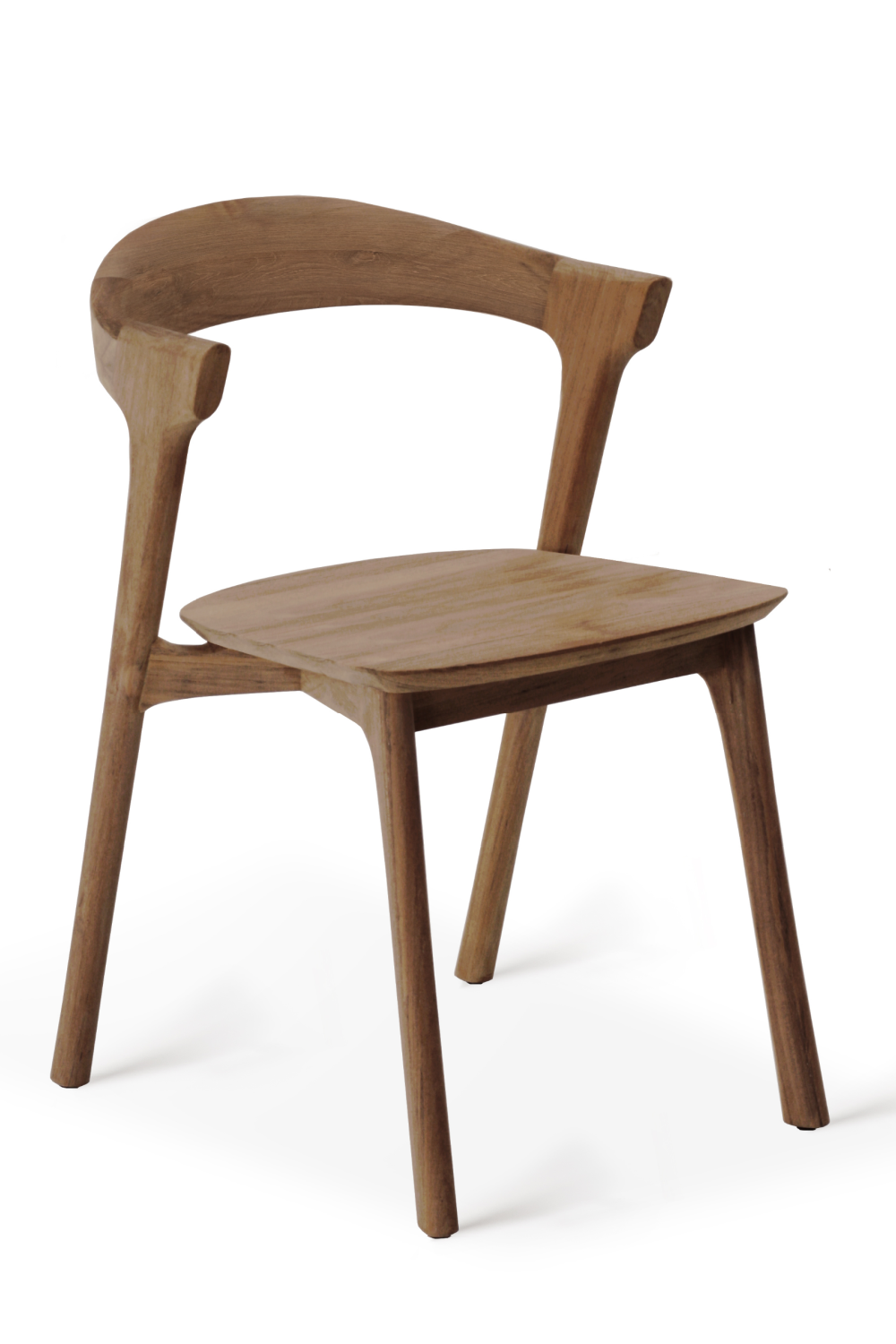 Oak Round Back Dining Chair | Ethnicraft Bok | Oroa.com