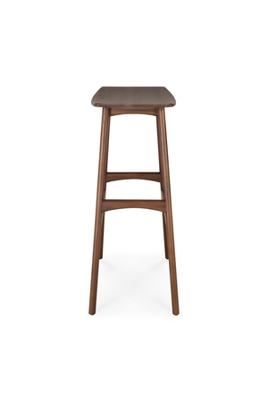 Wooden Backless Barstool | Ethnicraft Osso | Oroa.com