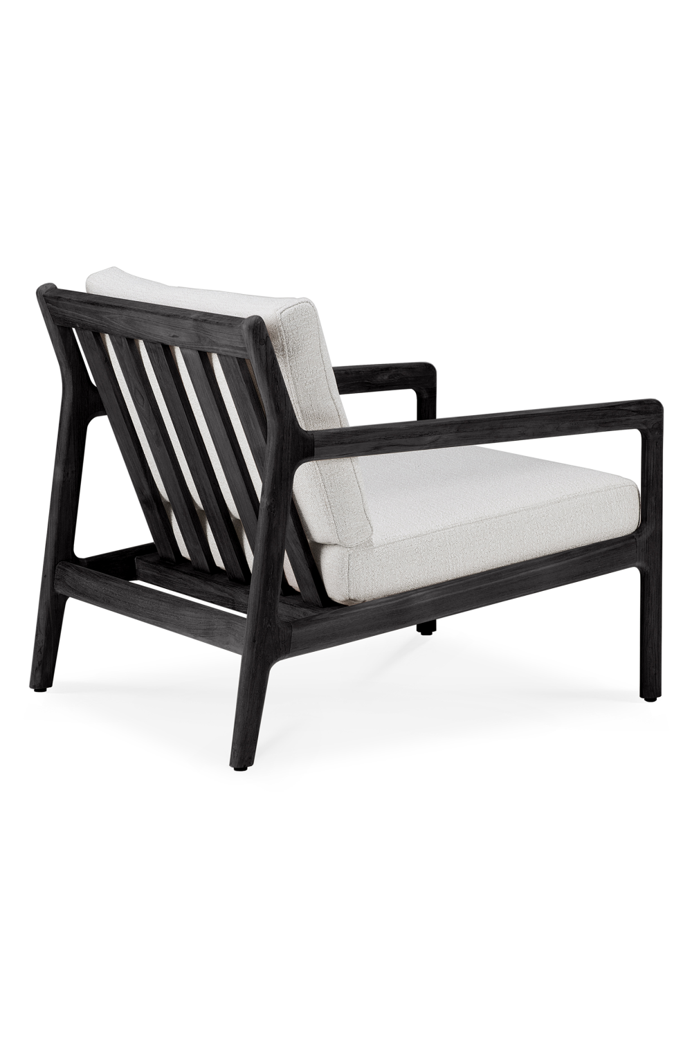 Black Teak Outdoor Lounge Chair | Ethnicraft Jack | Oroa.com