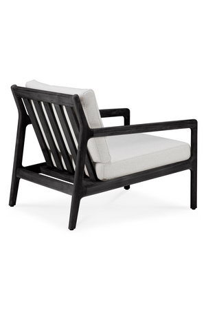 Black Teak Outdoor Lounge Chair | Ethnicraft Jack | Oroa.com