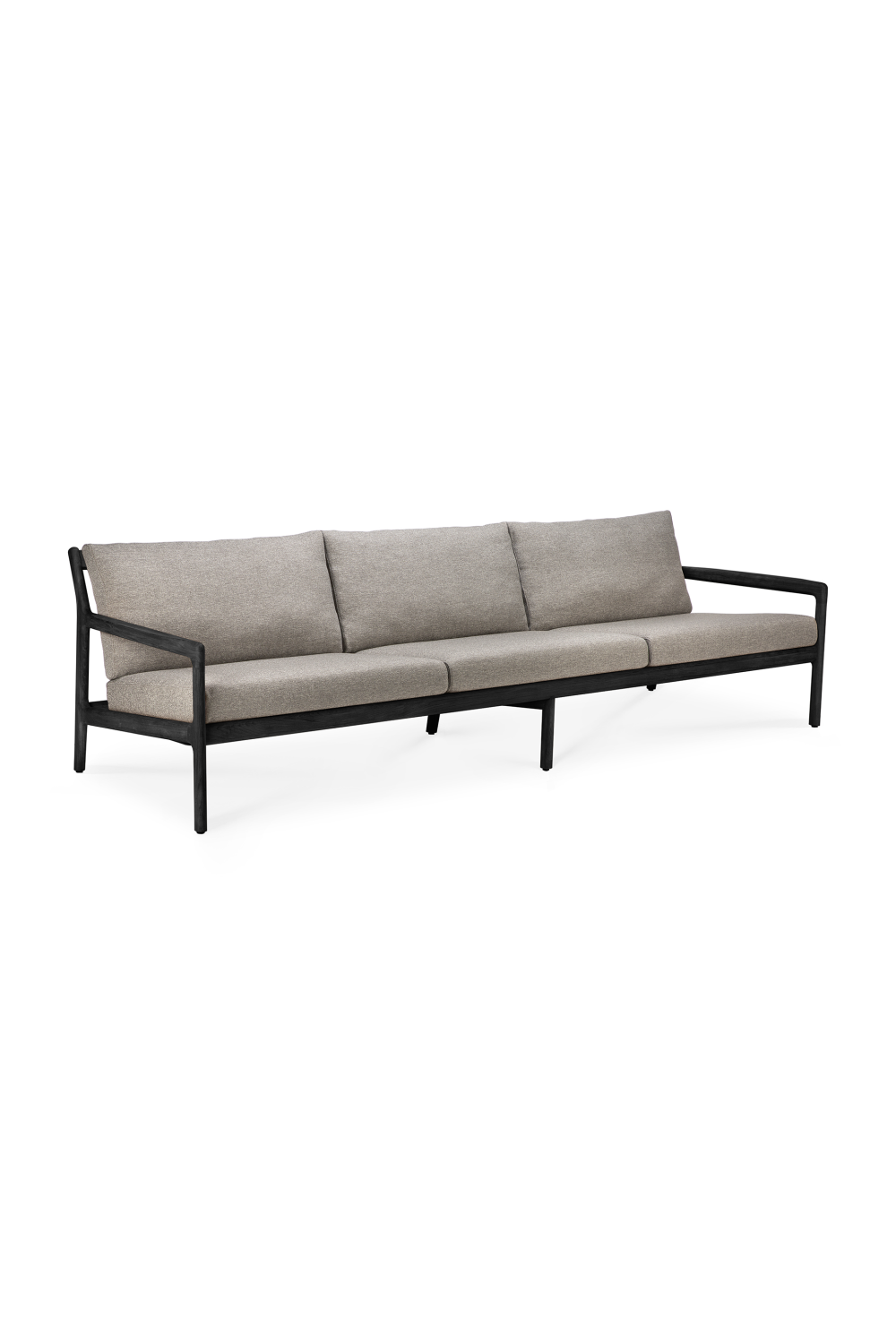 Outdoor Black Teak Sofa | Ethnicraft Jack | OROA.COM