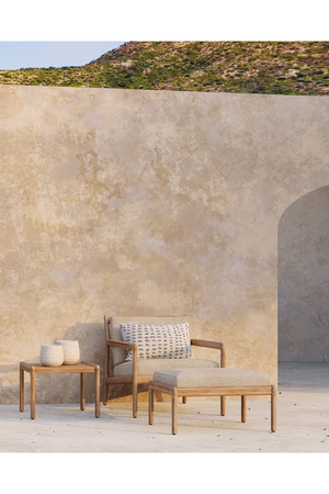 Teak Framed Outdoor Lounge Chair | Ethnicraft Jack | Oroa.com