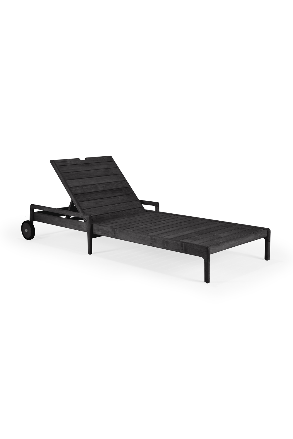 Teak Adjustable Outdoor Lounger | Ethnicraft Jack | OROA.COM