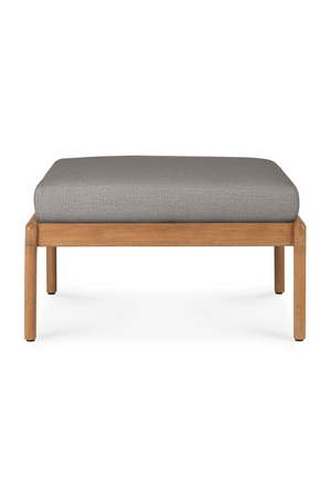 Natural Teak Outdoor Ottoman | Ethnicraft Jack | Oroa.com