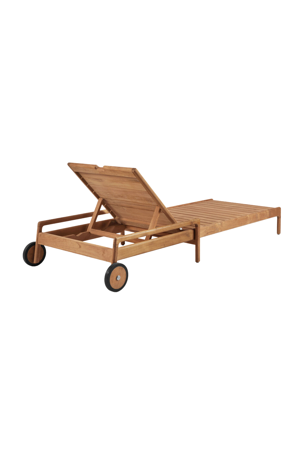 Teak Adjustable Outdoor Lounger | Ethnicraft Jack | OROA.COM