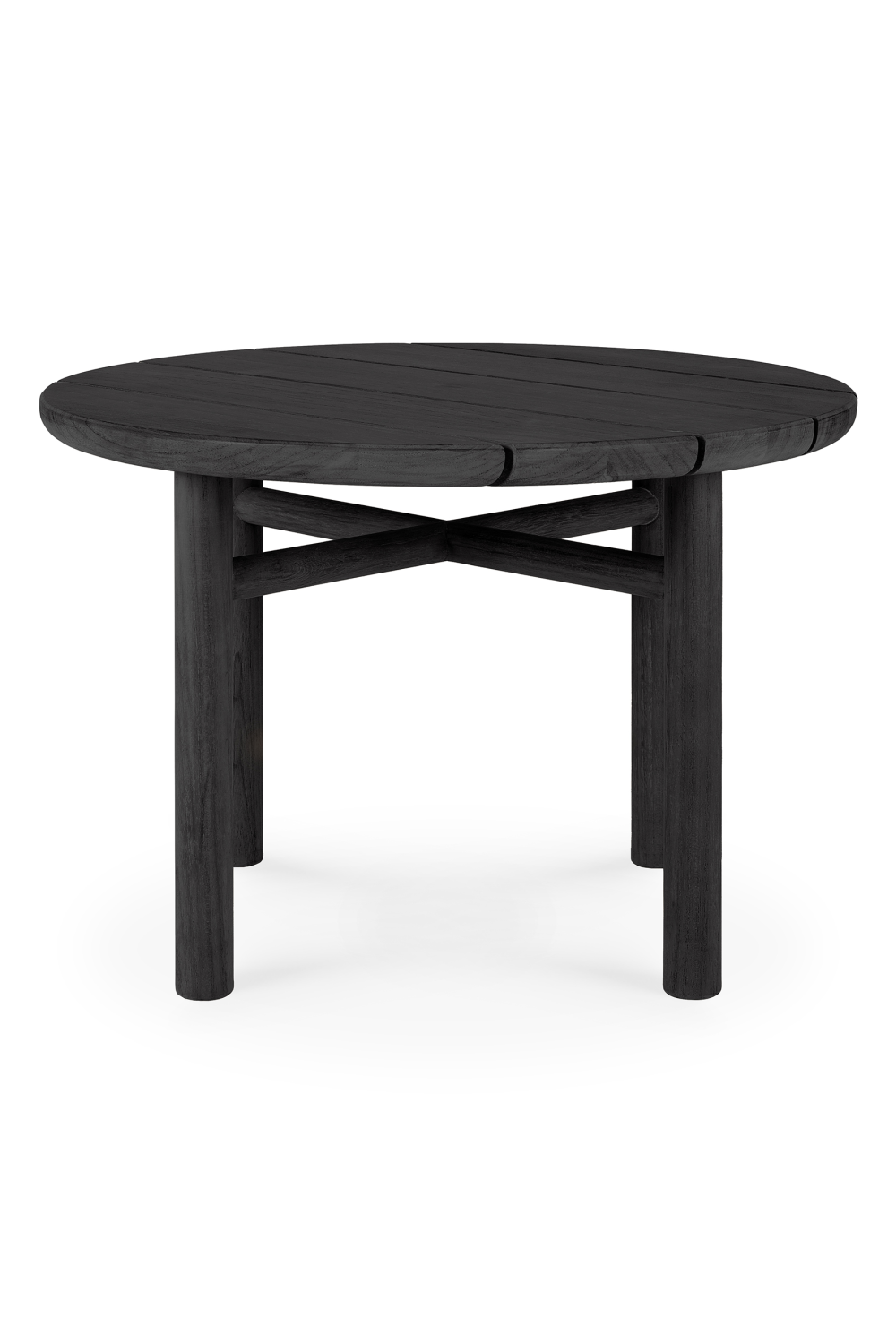 Black Teak Outdoor Coffee Table | Ethnicraft Quatro | Oroa.com