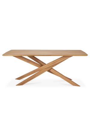 Modern Teak Outdoor Dining Table | Ethnicraft Mikado | OROA.COM